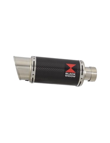 GSX1250FA GSX 1250 2010-2016 Water Cooled Exhaust tube de raccord et Rond En Carbone Silencieux 200mm