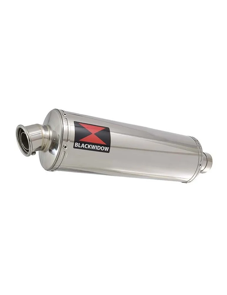 GSX650F GSX 650 F 2007-2016 Tube de raccord et Silencieux Ovale En Inox 400mm