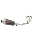 GSF 1200 GSF1200 Bandit 1995-2006 Ligne complète & Silencieux Ovale En Carbone 300mm