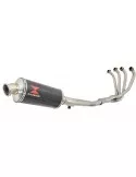 GSF 1200 GSF1200 Bandit 1995-2006 Ligne complète & Silencieux Ovale En Carbone 300mm