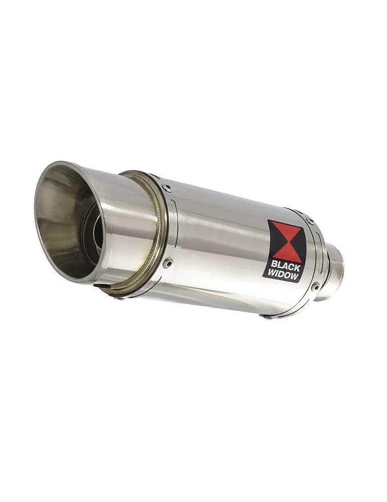 GSX650F GSX 650 F 2007-2016 Tube de raccord et Silencieux Rond En Inox 200mm