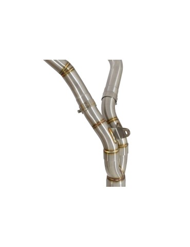 YZF R1 04-05 Décatalyseur Kit Silencieux & Silencieux Ovale En Carbone 300mm