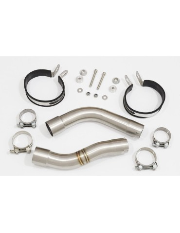 YZF R1 04-05 Silencieux Kit & Silencieux Ovale En Carbone + Canule en Carbone 300mm