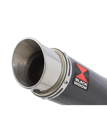 GSX1300R GSX 1300 R HAYABUSA 1999-2007 4-1 Ligne complète & Silencieux Rond En Carbone 200mm