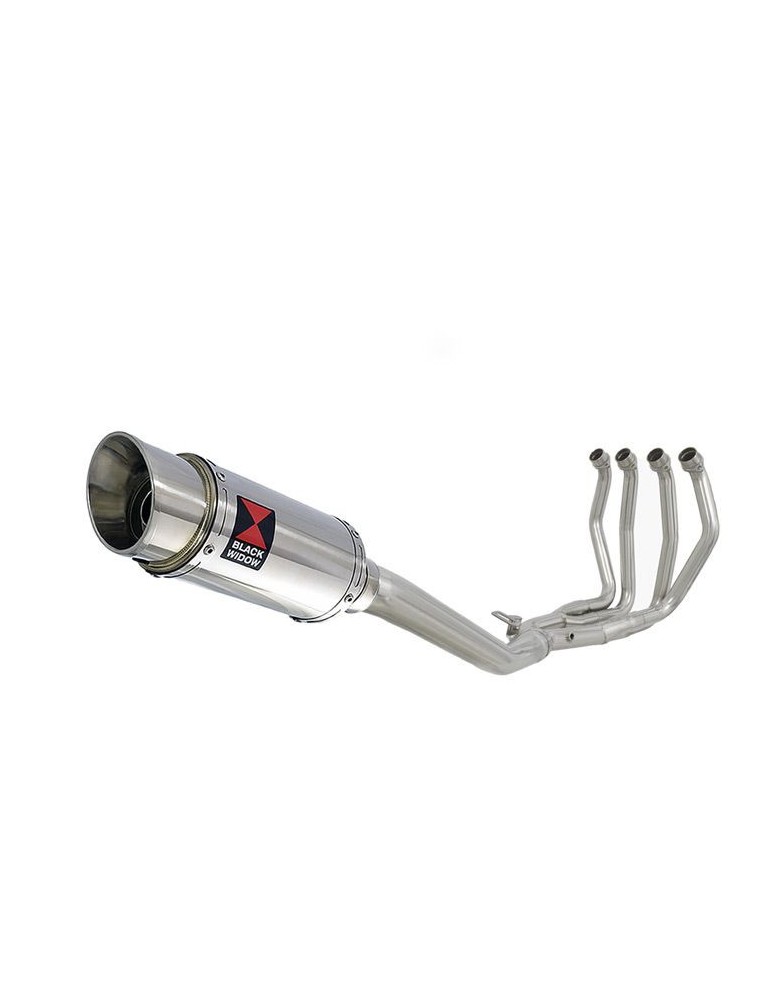 GSX1300R GSX 1300 R HAYABUSA 1999-2007 4-1 Ligne complète & Silencieux Rond En Inox 200mm