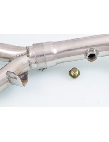 GSX1300R GSX 1300 R HAYABUSA 1999-2007 4-1 Ligne complète & Silencieux Ovale En Inox 300mm