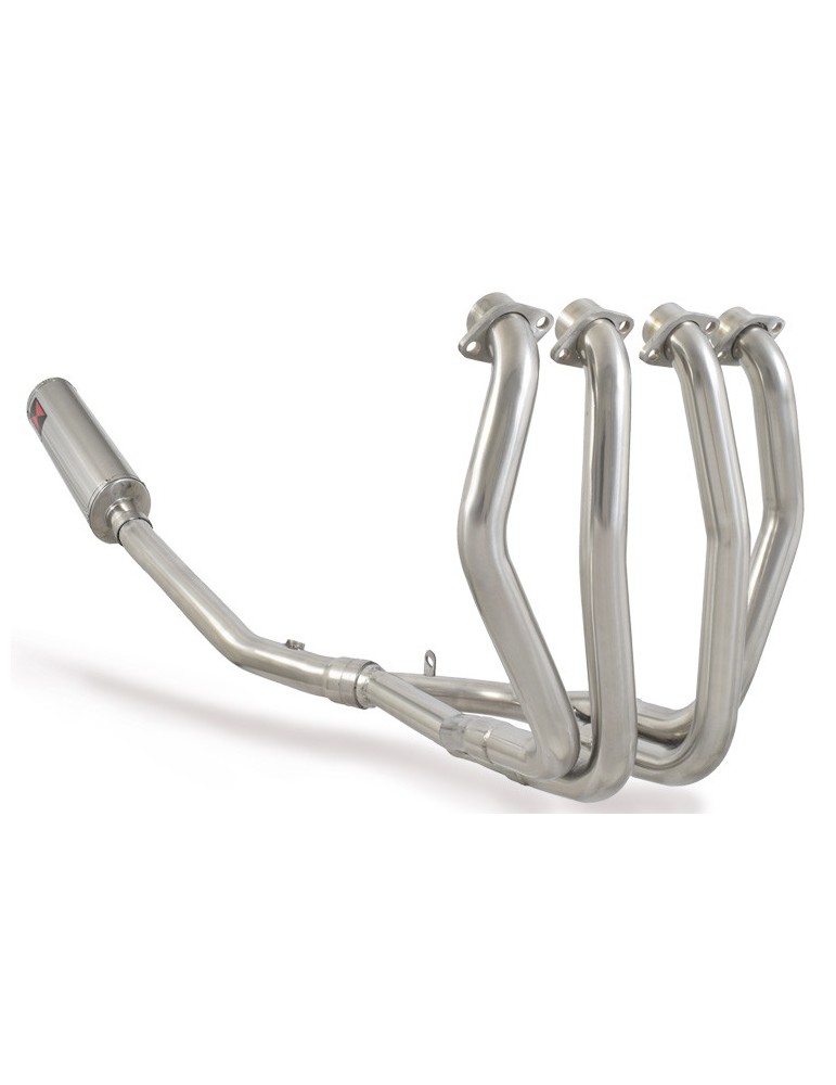 GSX1300R GSX 1300 R HAYABUSA 1999-2007 4-1 Ligne complète & Silencieux Ovale En Inox 400mm