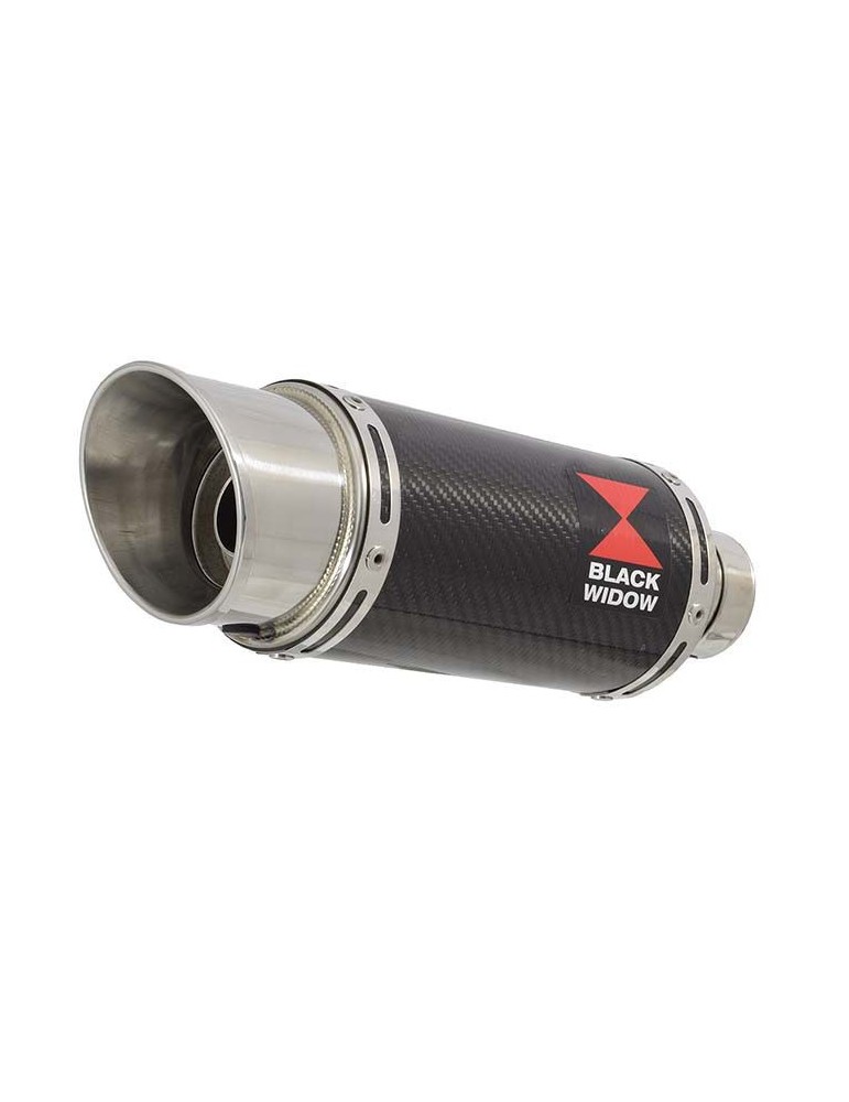 GSX1200 Inazuma Tube de raccord et Silencieux Rond En Carbone 200mm