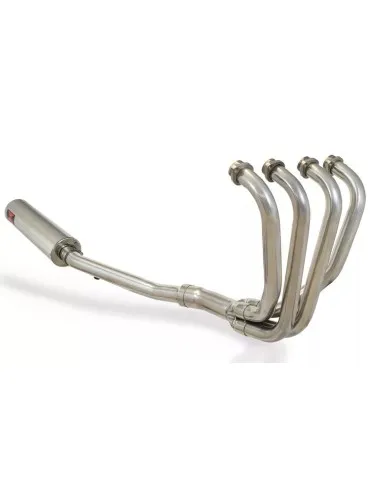 GSX600F GSX 600 F 1988-1997 4-1 Ligne complète & Silencieux Rond En Inox 450mm