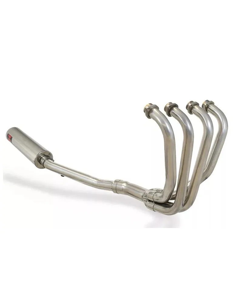 GSX600F GSX 600 F 1988-1997 4-1 Ligne complète & Silencieux Rond En Inox 450mm