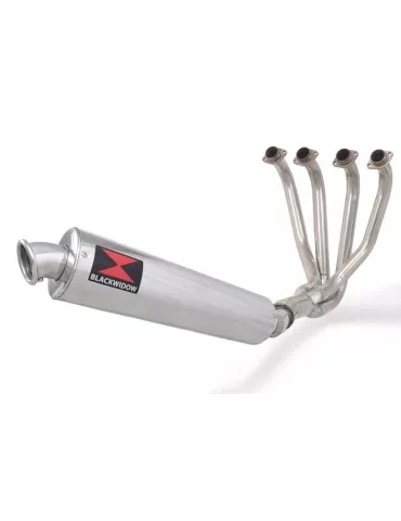 GSX600F GSX 600 F 1988-1997 4-1 Ligne complète & Silencieux Rond En Inox 450mm
