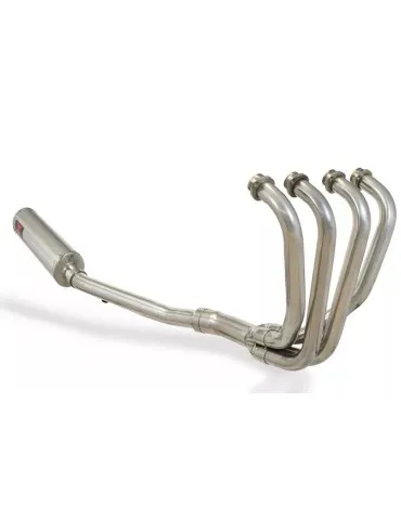 GSX600F GSX 600 F 1988-1997 4-1 Ligne complète & Silencieux Ovale En Inox 400mm