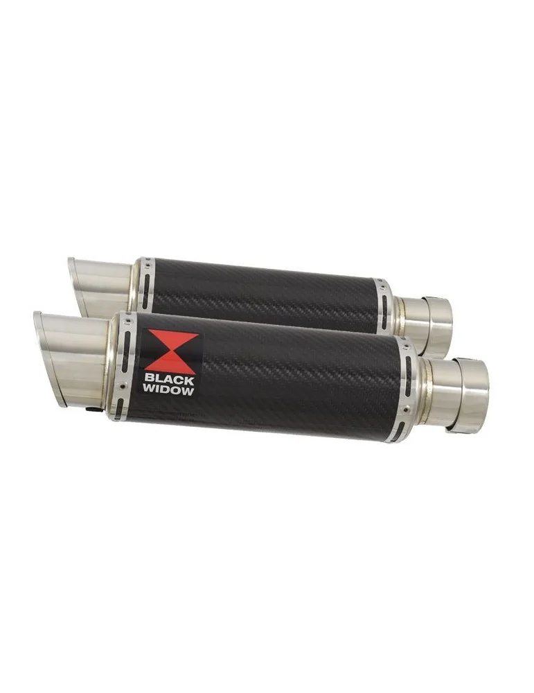 GSX1300R GSX 1300 HAYABUSA 2008-2016 4-2 Tube de raccord et Silencieux GP Rond En Carbone 230mm