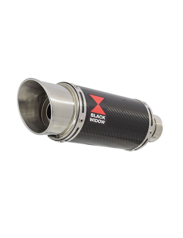 GSX 1400 GSX1400 4-1 Tube de raccord et Silencieux Rond En Carbone 200mm