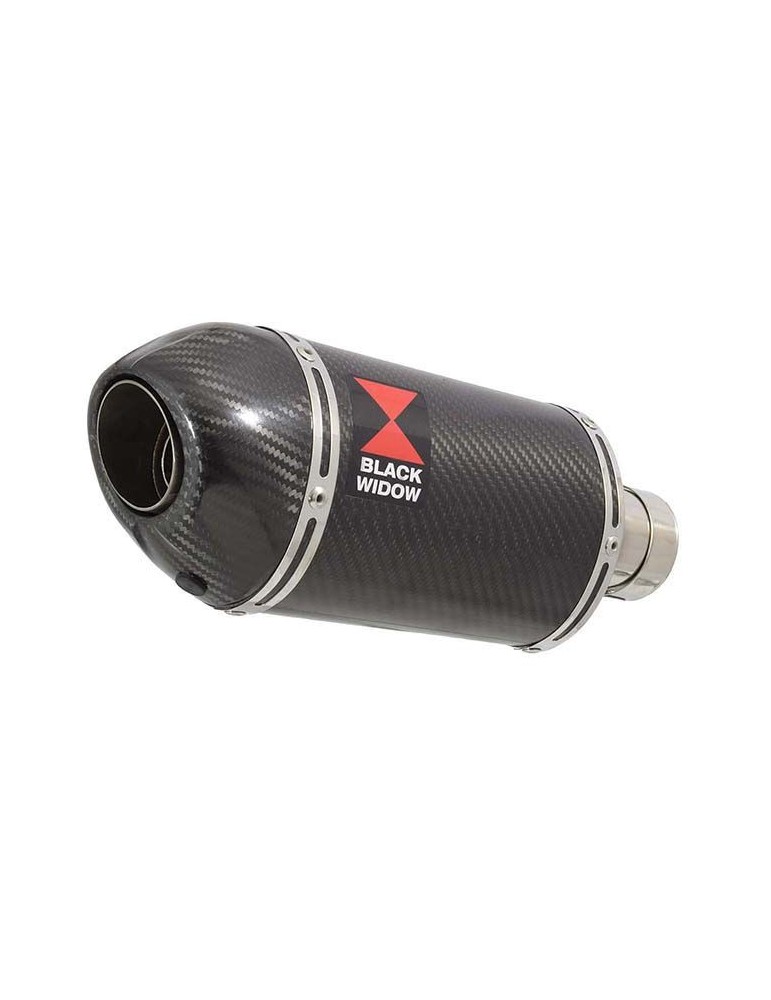 GSX 1400 GSX1400 4-1 Tube de raccord et Silencieux Ovale En Carbone 200mm