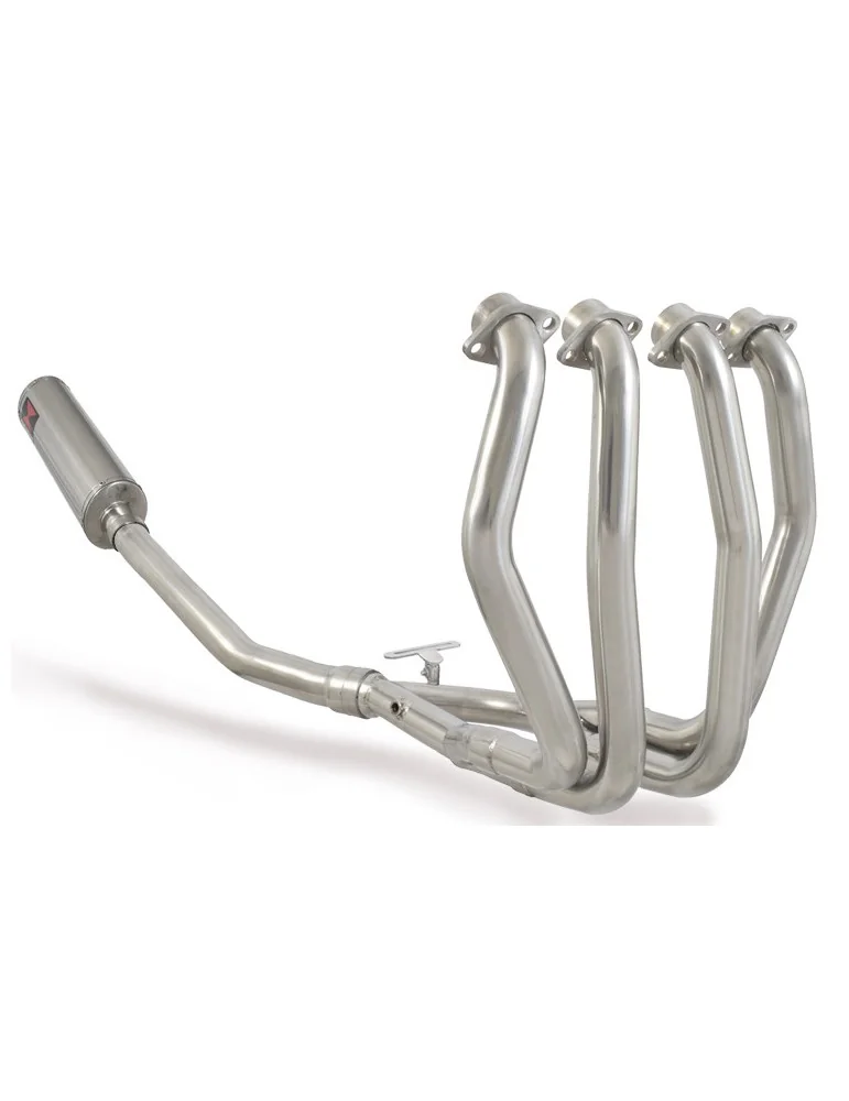 GSX1300R HAYABUSA 2008-2016 4-1 Ligne complète & Silencieux Ovale En Inox 400mm