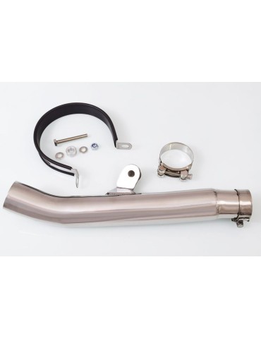 GSX 1400 GSX1400 4-1 Tube de raccord et Silencieux Rond GP Style En Inox 230mm