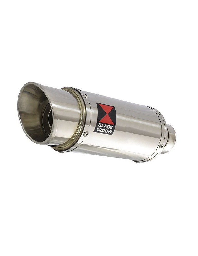 GSX 1400 GSX1400 4-1 Tube de raccord et Silencieux Rond En Inox 200mm