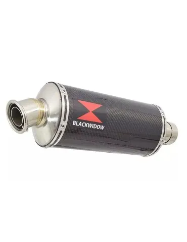 GSX600F GSX 600 F 1988-1997 4-1 Ligne complète & Silencieux Ovale En Carbone 300mm