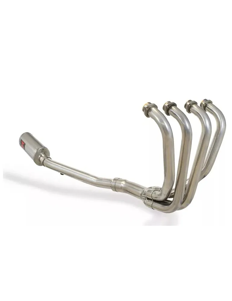GSX600F GSX 600 F 1988-1997 4-1 Ligne complète & Silencieux Ovale En Inox 230mm
