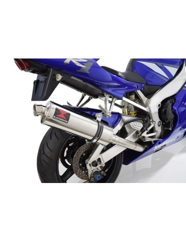 Yamaha YZF R1 98-01 Ligne complète & Silencieux Ovale En Inox 400mm