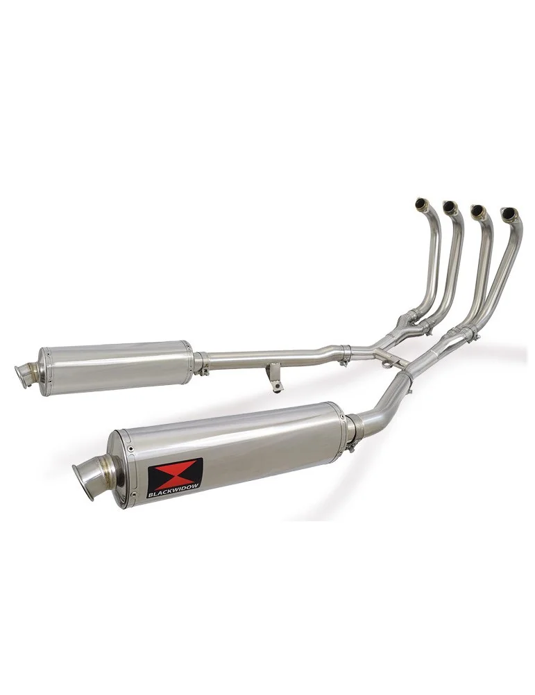 GSX1400 GSX 1400 4-2 Ligne complète & Silencieux Ovale En Inox 400mm