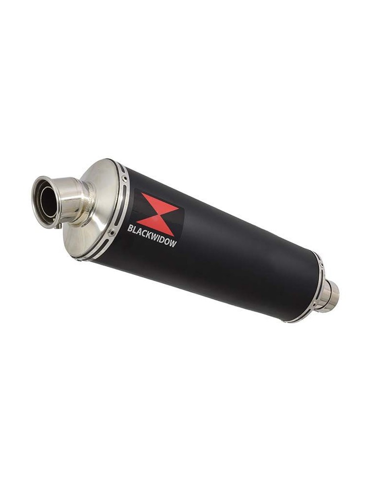 Yamaha YZF R1 98-01 Ligne complète & Silencieux Ovale Noir En Inox 400mm