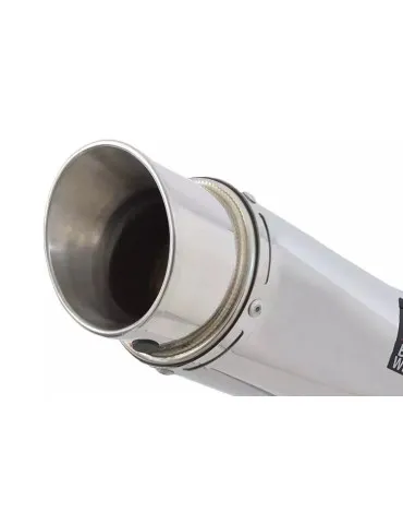 GSX750F GSX 750 F 1989-1997 4-1 Ligne complète & Silencieux Rond GP Style En Inox 230mm