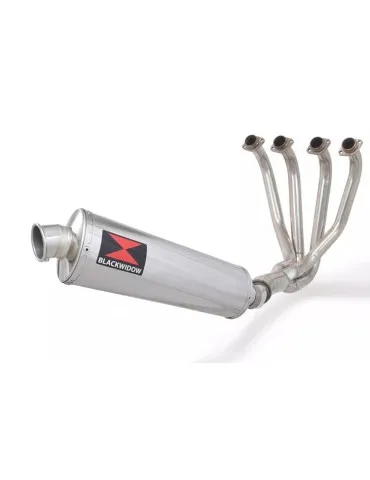 GSX750F GSX 750 F 1998-2006 4-1 Ligne complète & Silencieux Ovale En Inox 400mm