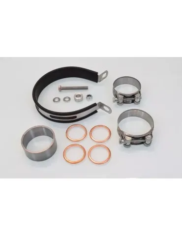 GSX750F GSX 750 F 1998-2006 4-1 Ligne complète & Silencieux Ovale En Inox 400mm