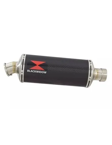 GSX750F GSX 750 F 1998-2006 4-1 Ligne complète & Silencieux Ovale En Carbone 300mm