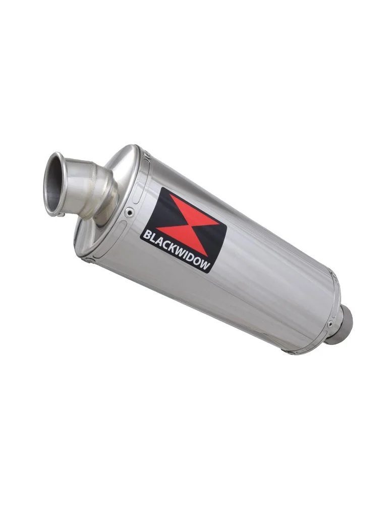GSXF750 GSX750F 1998-2006 Tube de raccord et Silencieux Ovale En Inox 300mm