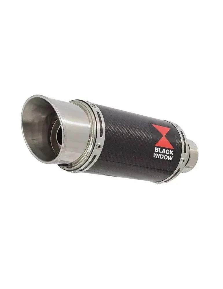 GSX750F GSX 750 F 1998-2006 4-1 Ligne complète & Silencieux Rond En Carbone 200mm