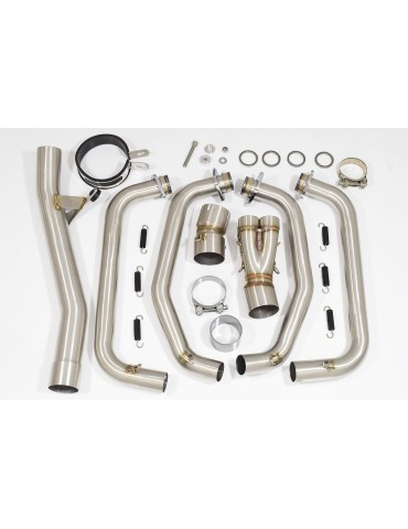 GSX 750 Inazuma Performance Race Exhaust Stainless Rond Silencieux 200mm