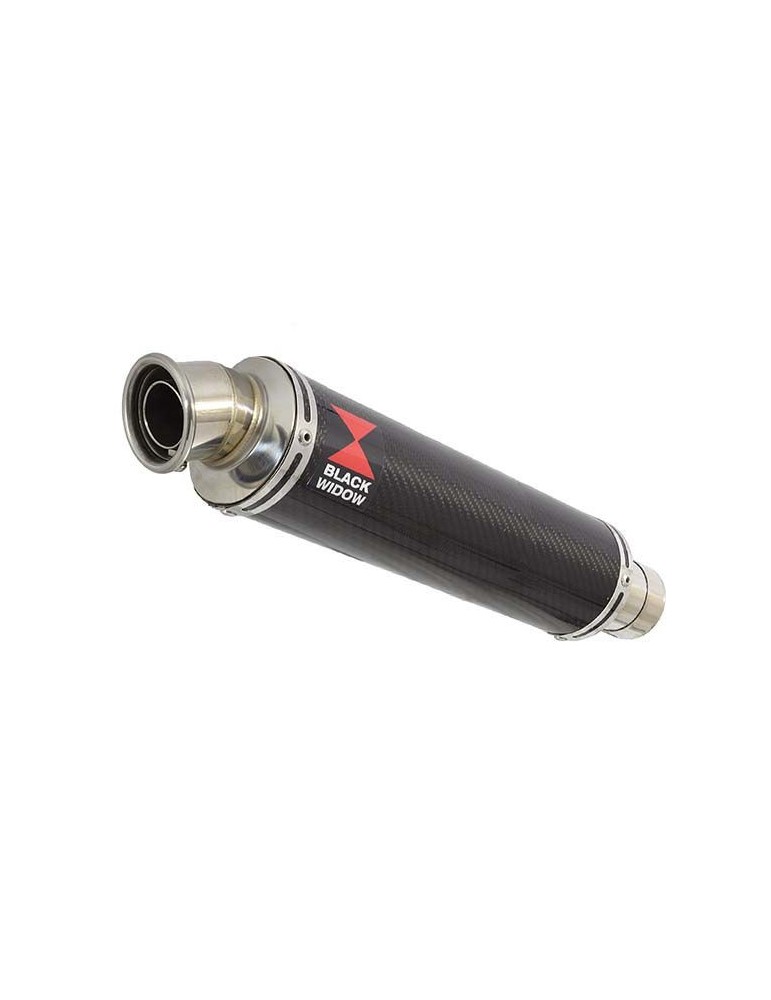 Yamaha YZF R1 98-01 Silencieux Kit & Silencieux Rond En Carbone 350mm