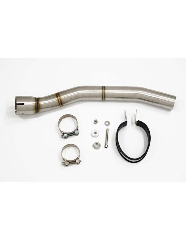 Yamaha YZF R1 98-01 Kit Silencieux & Silencieux Ovale En Inox + Canule En Carbone 300mm