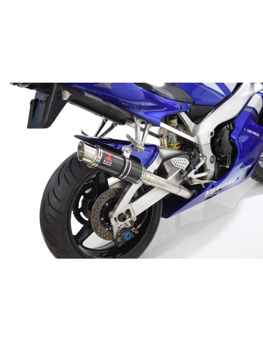 Yamaha YZF R1 98-01 Ligne complète & Silencieux GP Rond En Carbone 230mm