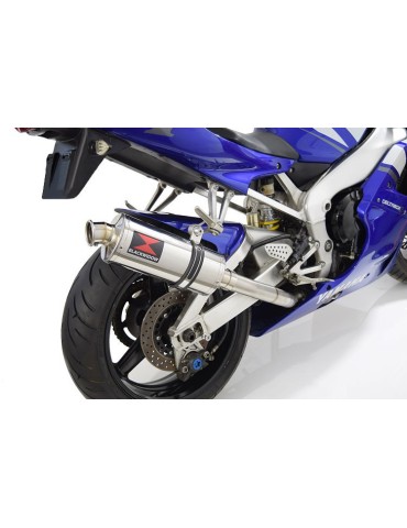 Yamaha YZF R1 98-01 Kit Silencieux & Silencieux Ovale En Inox 300mm