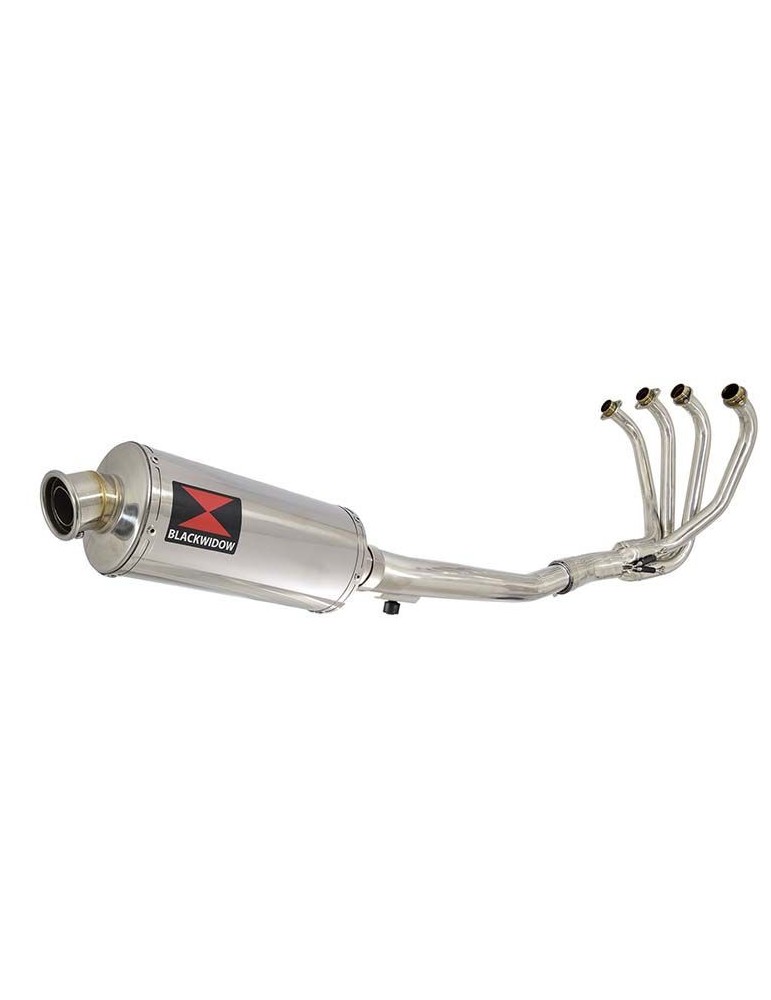 GSF600 Bandit 1995-2004 Refroidissement à Huile / Ligne complète & Silencieux Ovale En Inox 300mm