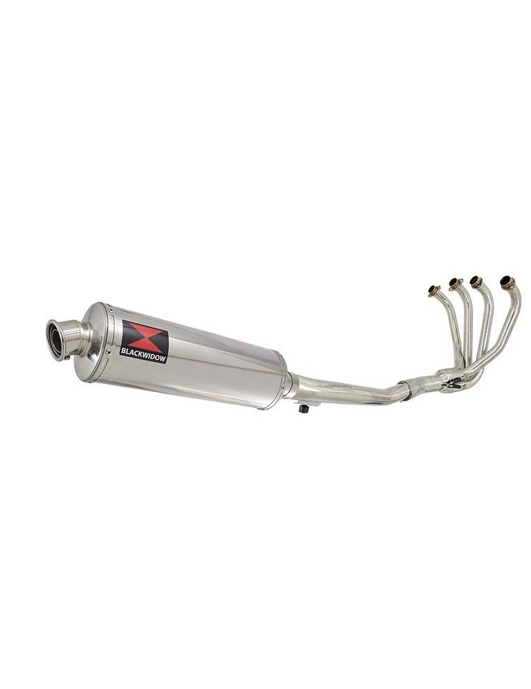 GSF650 Bandit 2005-2006 K5 K6 Ligne complète & Silencieux Ovale En Inox 400mm