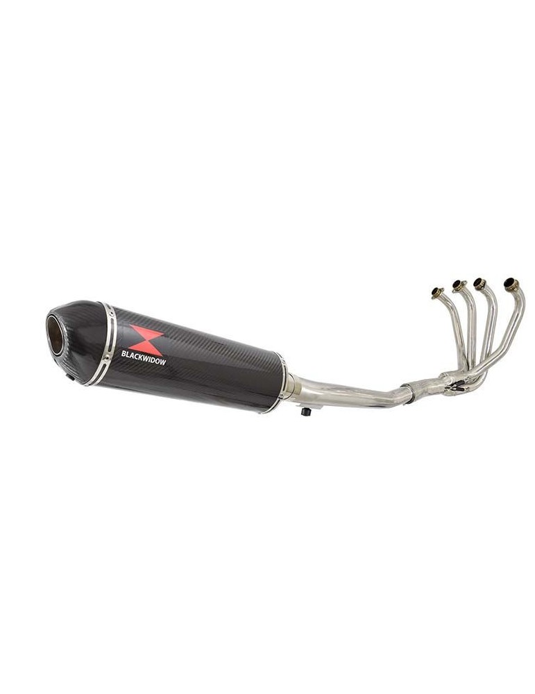 GSF650 Bandit 2005-2006 K5 K6 Ligne complète & Silencieux Ovale En Carbone 400mm
