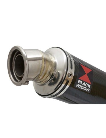 GSF650 Bandit 2005-2006 K5 K6 Ligne complète & Silencieux Rond En Carbone 350mm