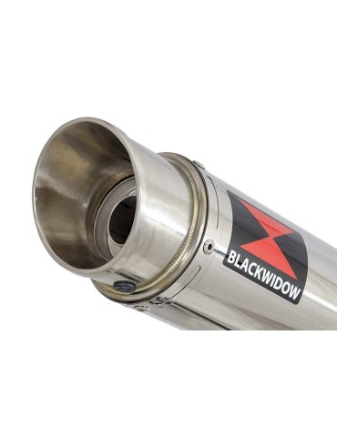 GSF650 Bandit 2005-2006 K5 K6 Ligne complète & Silencieux Rond GP Style En Inox 360mm