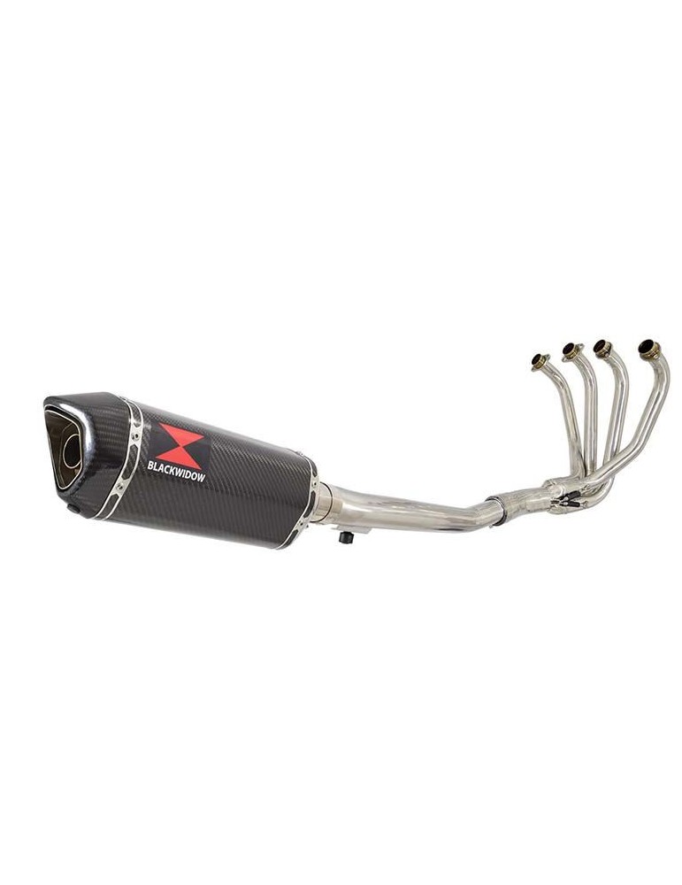 GSF650 Bandit 2005-2006 K5 K6 Ligne complète & Silencieux Hexagonale En Carbone 300mm