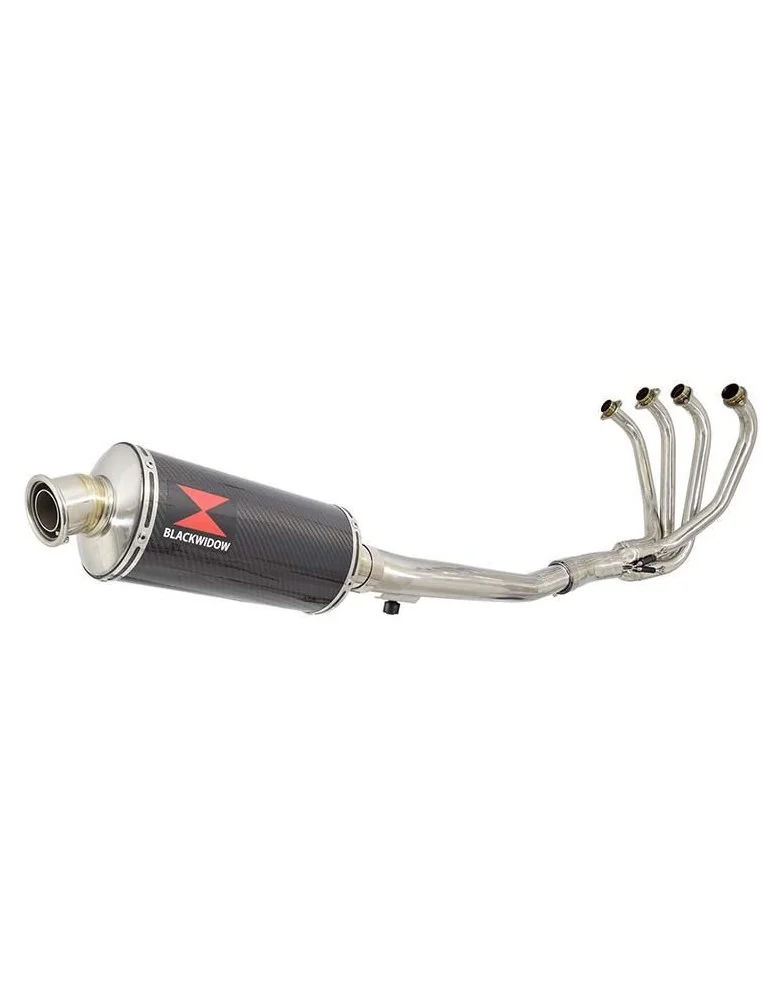 GSF650 Bandit 2005-2006 K5 K6 Ligne complète & Silencieux Ovale En Carbone 300mm