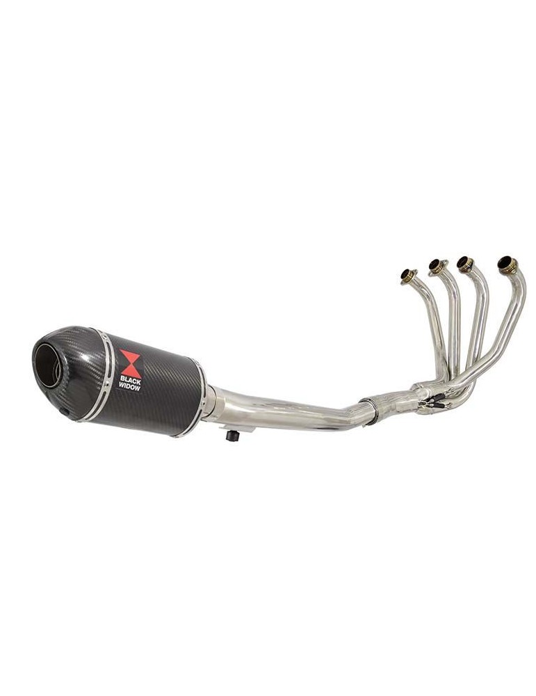 GSF650 Bandit 2005-2006 K5 K6 Ligne complète & Silencieux Ovale En Carbone 200mm