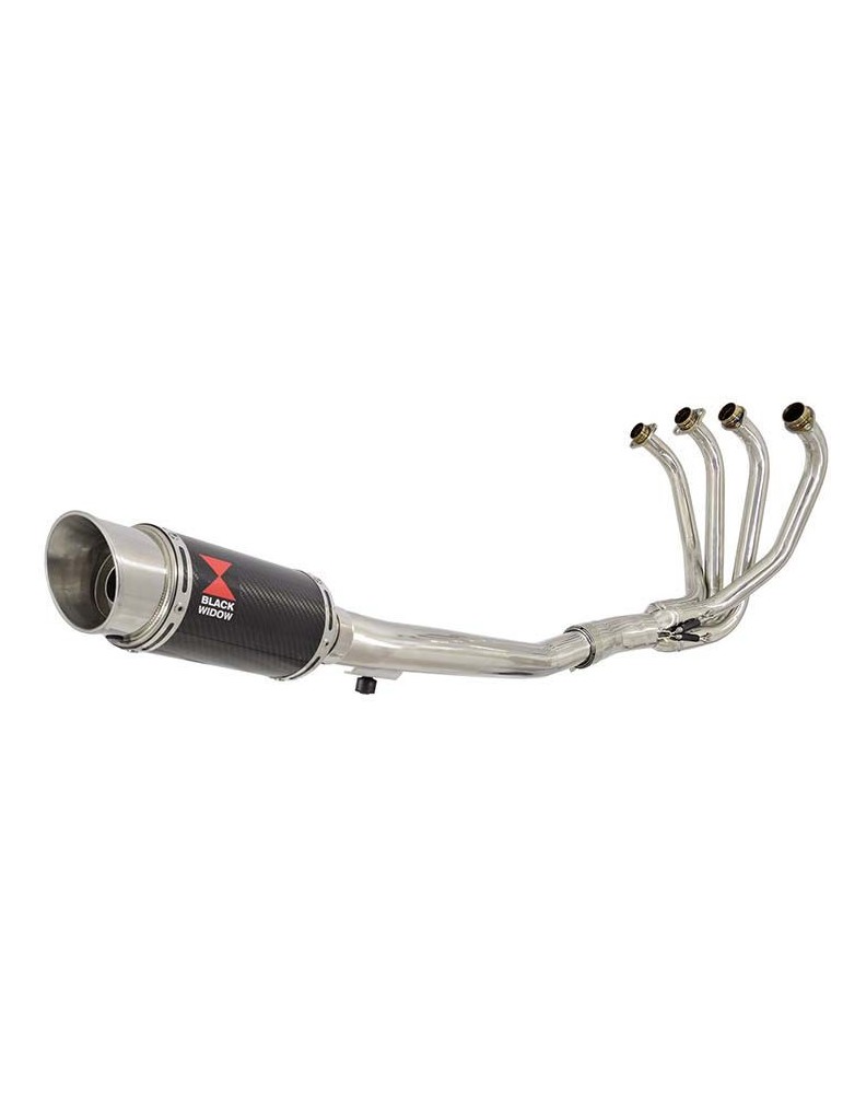 GSF650 Bandit 2005-2006 K5 K6 Ligne complète & Silencieux Rond En Carbone 200mm