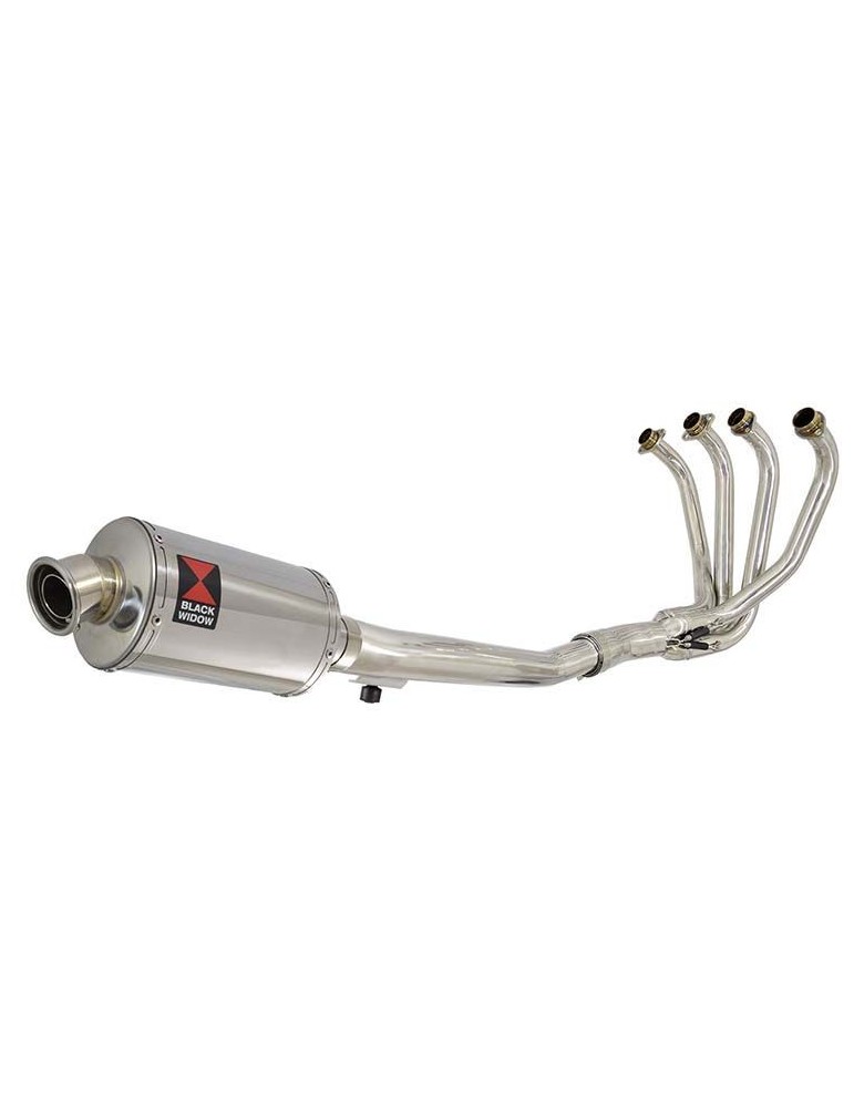 GSF650 Bandit 2005-2006 K5 K6 Ligne complète & Silencieux Ovale En Inox 230mm
