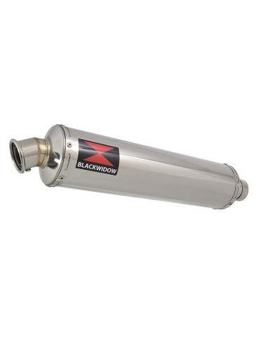 GSF600 Bandit 1995-2004 Refroidisement à Huile / Ligne complète & Silencieux Rond En Inox 450mm