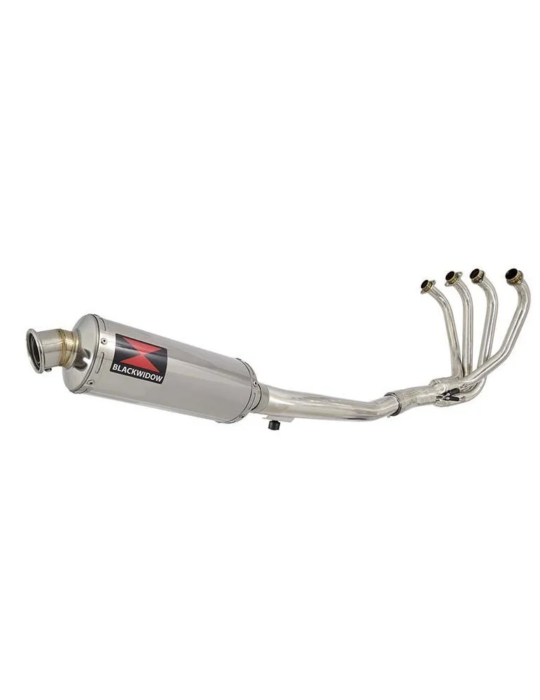 GSF600 Bandit 1995-2004 Refroidissement à Huile / Ligne complète & Silencieux Rond En Inox 300mm